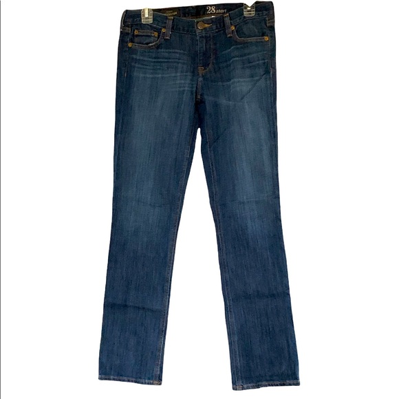 J.Crew Matchstick Women's Size 28 Short Denim Jeans - Picture 2 of 7